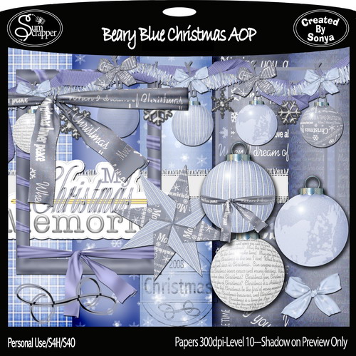 Beary Blue Christmas #2