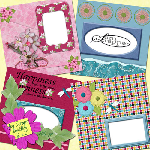 Summer Blush Quick Pages